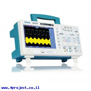 סקופ דיגיטלי שולחני Hantek DSO5102P - 2Ch/100MHz/1GSa/40K