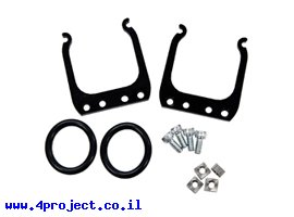 תמונה של מוצר מחזיק בית סוללות 4xAA לפרופיל Actobotics - דגם B
