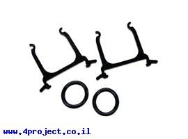 תמונה של מוצר מחזיק בית סוללות 4xAA לפרופיל Actobotics - דגם C