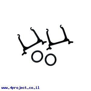 מחזיק בית סוללות 4xAA לפרופיל Actobotics - דגם C