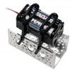 מחזיק בית סוללות 4xAA לפרופיל Actobotics - דגם C