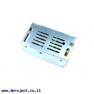 ספק כח ממותג 12V/1A - זיווד מתכתי 70x40x30