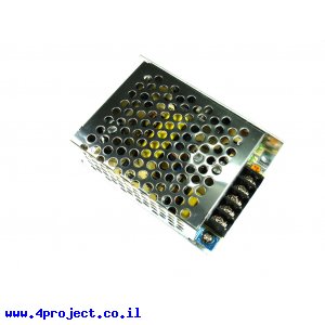ספק כח ממותג 12V/2A - זיווד מתכתי 85x58x36