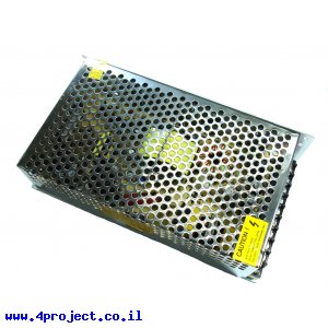 ספק כח ממותג 12V/20.8A - זיווד מתכתי 199x110x50