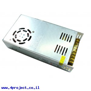 ספק כח ממותג 12V/30A - זיווד מתכתי 215x115x50