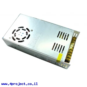 ספק כח ממותג 12V/30A - זיווד מתכתי 215x115x50