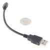 כבל USB A ל-microB באורך 15 ס"מ