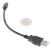 כבל USB A ל-microB באורך 15 ס"מ