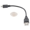 כבל USB A ל-miniB באורך 15 ס"מ