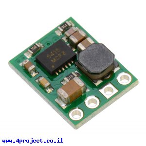 מודול ממיר מתח (מוריד) 6V/500mA - דגם D24V5F6