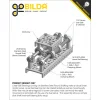 מוט פלדה בקוטר 8 מ"מ - אורך 250 מ"מ