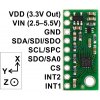 IMU בעל 6 דרגות חופש על בסיס LSM303D