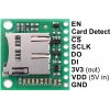 כרטיסון עם מחבר כרטיסי זכרון microSD למערכות של 5V