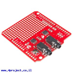 מגן Arduino - מסנן אקולייזר