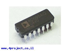 תמונה של מוצר מגבר לחיישני טמפרטורה K-Type - שבב AD595AQ