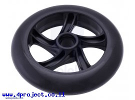 תמונה של מוצר גלגל סקייטים 144x29 מ"מ - שחור