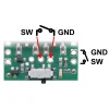 מפסק MOSFET 4.5-40V/8A - עם מפסק הזזה