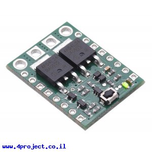 מפסק MOSFET 4.5-40V/16A - עם לחצן ומעגל נעילה