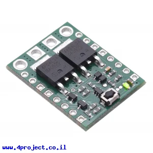 מפסק MOSFET 4.5-40V/16A - עם לחצן ומעגל נעילה