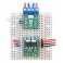 מפסק MOSFET 4.5-40V/16A - עם לחצן ומעגל נעילה