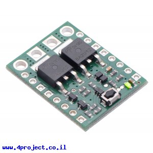 מפסק MOSFET 4.5-40V/8A - עם לחצן ומעגל נעילה