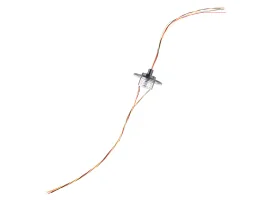 תמונה של מוצר חיבור מסתובב (Slip Ring / טבעת החלקה) - 6 מוליכים (2A)