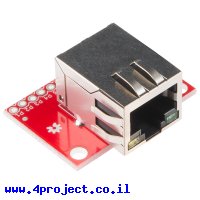 מחבר RJ45 MagJack על כרטיסון