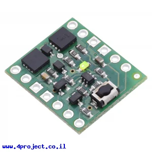 מפסק MOSFET 4.5-40V/4A - עם לחצן ומעגל נעילה