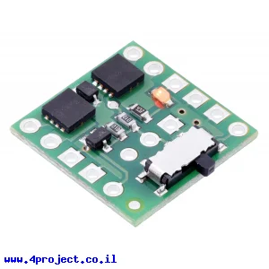 מפסק MOSFET 2-20V/6A - עם מפסק הזזה