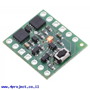 מפסק MOSFET 2.2-20V/6A - עם לחצן ומעגל נעילה