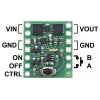 מפסק MOSFET 2.2-20V/6A - עם לחצן ומעגל נעילה