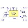מפסק MOSFET 2.2-20V/6A - עם לחצן ומעגל נעילה