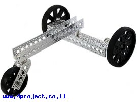 תמונה של מוצר פלטפורמה רובוטית - Actobotics על 3 גלגלים