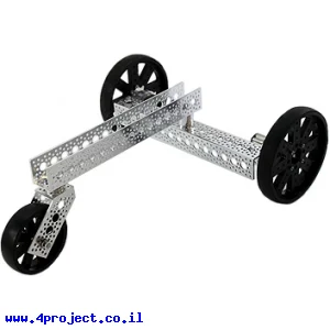 פלטפורמה רובוטית - Actobotics על 3 גלגלים
