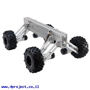 פלטפורמה רובוטית - Mantis 4WD (ללא מנועים)
