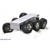 פלטפורמה רובוטית - Wild Thumper 6WD - מנועים 350 סל"ד