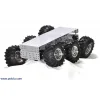 פלטפורמה רובוטית - Wild Thumper 6WD - מנועים 350 סל"ד