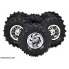 פלטפורמה רובוטית - Wild Thumper 6WD - מנועים 350 סל"ד