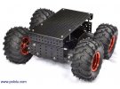 תמונה של מוצר פלטפורמה רובוטית - Wild Thumper 4WD - מנועים 350 סל"ד