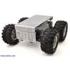 פלטפורמה רובוטית - Wild Thumper 4WD - מנועים 350 סל"ד