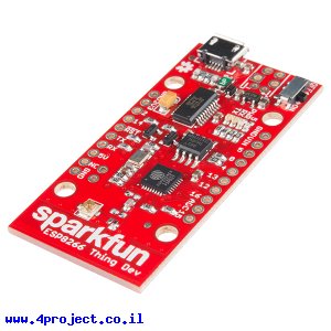 מודול WiFi SparkFun ESP8266 Thing - כרטיס פיתוח