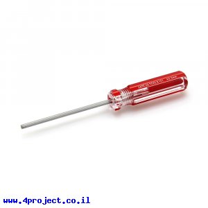מפתח אלן בצורת מברג - 2.5mm
