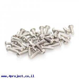 בורג אלן M4x14mm - חבילה של 50