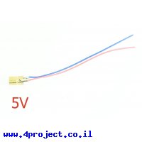 לייזר פשוט - נקודה אדומה - 5V