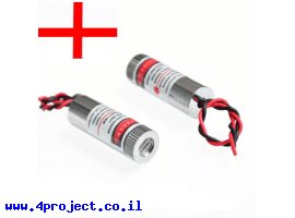תמונה של מוצר לייזר תעשייתי אדום - צורת פלוס