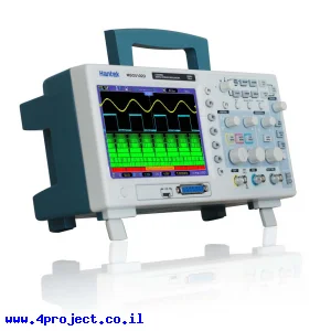סקופ דיגיטלי שולחני 2Ch/100MHz/1GSa/1M, לוג'יק - Hantek MSO5102D