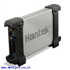 סקופ USB דיגיטלי+לוג'יק Hantek 6022BL - 2Ch/20MHz/48MSa/1M