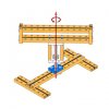 רכזת מתהדקת לציר 8 מ"מ של Makeblock