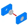 תומך מיסב לציר 8 מ"מ - Makeblock
