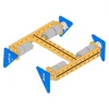 פלטה שטוחה משולשת 6x8